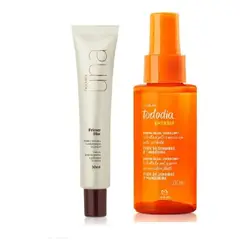 NATURA - Una Primer blur 30 ml + bruma flor de gengibre y mandarina