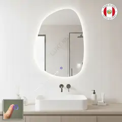 OEM - Espejo LED 50x70 cm BRUSS Luz blanca