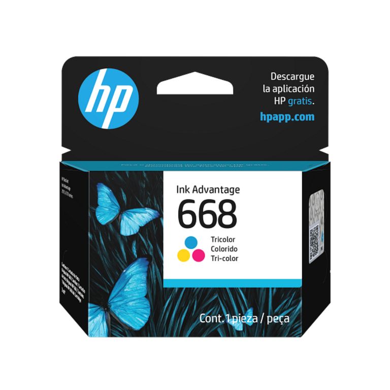 TINTA 668 (7FP36VL) TRICOLOR (DJ 2975 / 4375)