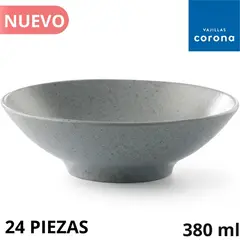 CORONA - Bowl Moon Reactivo de Porcelana 380 ml - Caja 24 Piezas