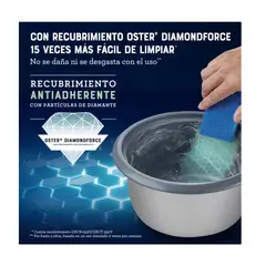 OSTER - Olla Arrocera de 1 8L DiamondForce CKSTRCB10DFSKE Gris