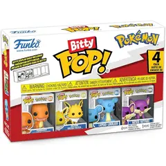 FUNKO - Bitty Pop Pokemon Charmander 4 Pack