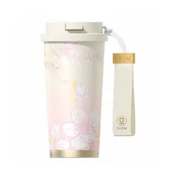 GERM - Vaso Térmico Sakura Rosa 500ml Acero Inoxidable