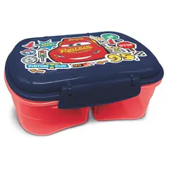 DISNEY CLASICOS - TAPER PP REUNDED MULTICOMPARTIMENT STOR CARS 600 ML