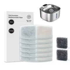 AMICATS - Filtros para bebedero Aquaflow x 6und