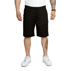 APACHE - Bermuda Jogger Paper Touch de caballero, color Negro modelo Jeremian