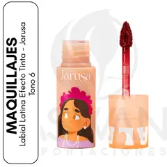 GENERICO - Labial Latina Efecto Tinta - Jarusa Tono 6