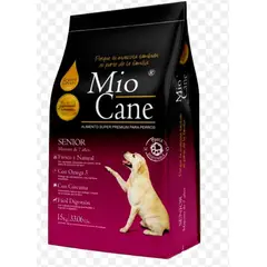 GENERICO - MIO CANE SUPER PREMIUM SENIOR 4KG Nutrición Completa para un Crecimiento Saludable