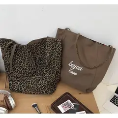 GENERICO - BOLSO REVERSIBLE ANIMAL PRINT PARA DAMA