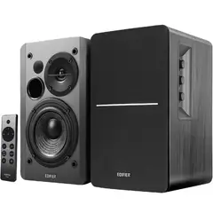 EDIFIER - Parlante Activo R1280DBsCon Bluetooth, RCA, Optico, Ecualización de Graves y Agudos Negro
