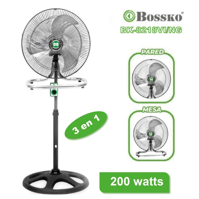 Ventilador 3 en 1 BK-8218VI NG