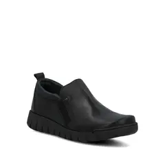 Hush Puppies - Slip On Mujer Henryii Negro