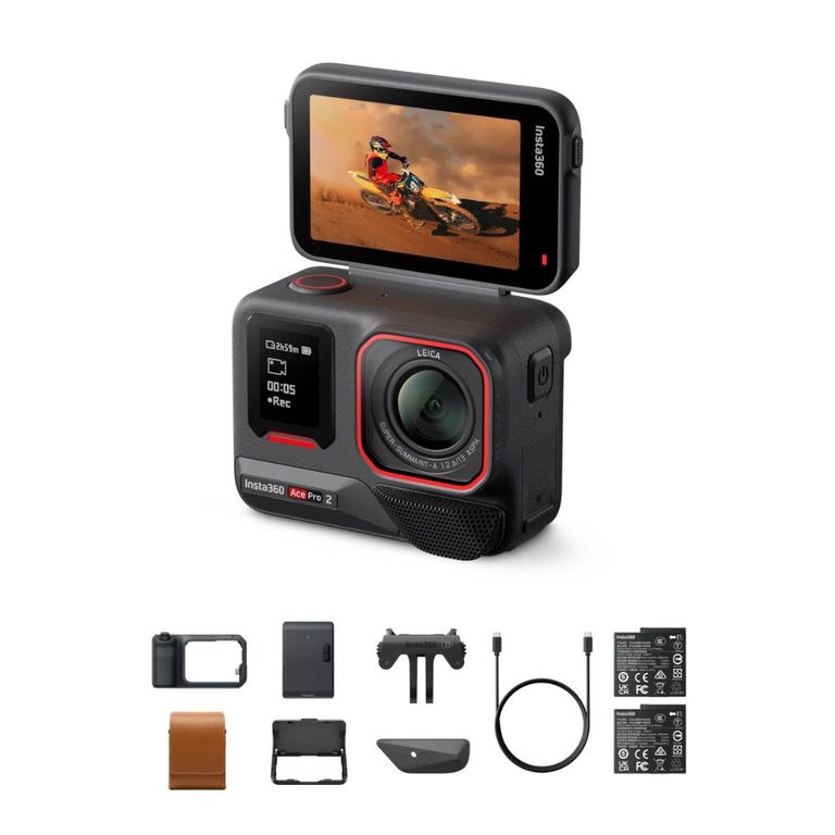 Cámara de acción Ace Pro 2 Flash Print Bundle