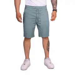 APACHE - Bermuda Jogger Paper Touch de caballero, color Acero Green modelo Jeremian