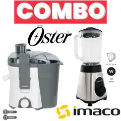 Imaco - COMBO LICUADORA + EXTRACTOR DE JUGOS OSTER MOD FPSTJE316W