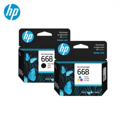 HP - Kit Tinta 668 Negro Y Tricolor Para Dj 2975 / 4375