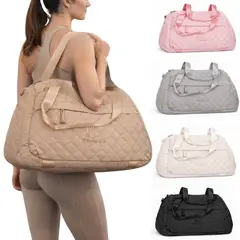 INSPIRA MARKET - Bolso Deportivo Acolchado Mujer Gimnasio Amplio y Multifuncional