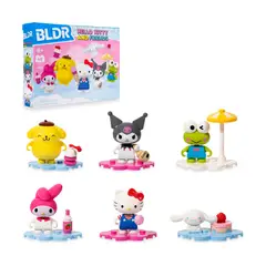 HELLO KITTY - Figuras BLDR and Friends Kuromi