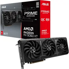 ASUS - TARJETA DE VIDEO RADEON RX 9060 XT PRIME OC PRIME-RX9060XT-O16G 16GB GDDR6 X3 FAN 128 BIT