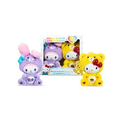 CARE BEARS - X Hello Kitty Oso Radiante y My Melody