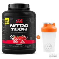 MUSCLETECH - Nitro Tech Whey Protein Strawberry 1.81 kg Polvo Oral