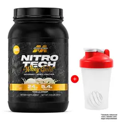 MUSCLETECH - Proteína Nitro tech Whey Protein 907 gr Vainilla