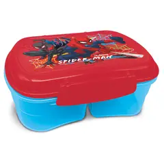 MARVEL - TAPER PP REUNDED MULTICOMPARTIMENT STOR SPIDERMAN 600 ML