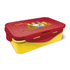 THE SIMPSONS - TAPER PP RECTANGULAR MULTI. STOR 640 ML