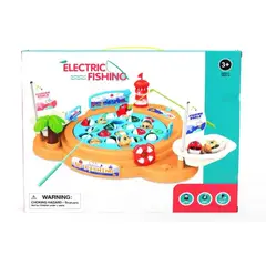 GENERICO - JUEGO DE PESCA ELECTRICO INFANTIL CON MOVIMIENTO DIVERSIÓN INTERACTIVA +3 AÑOS