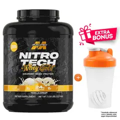 MUSCLETECH - Nitro Tech Whey Protein Vainilla Cream 2.27 kg Polvo Oral