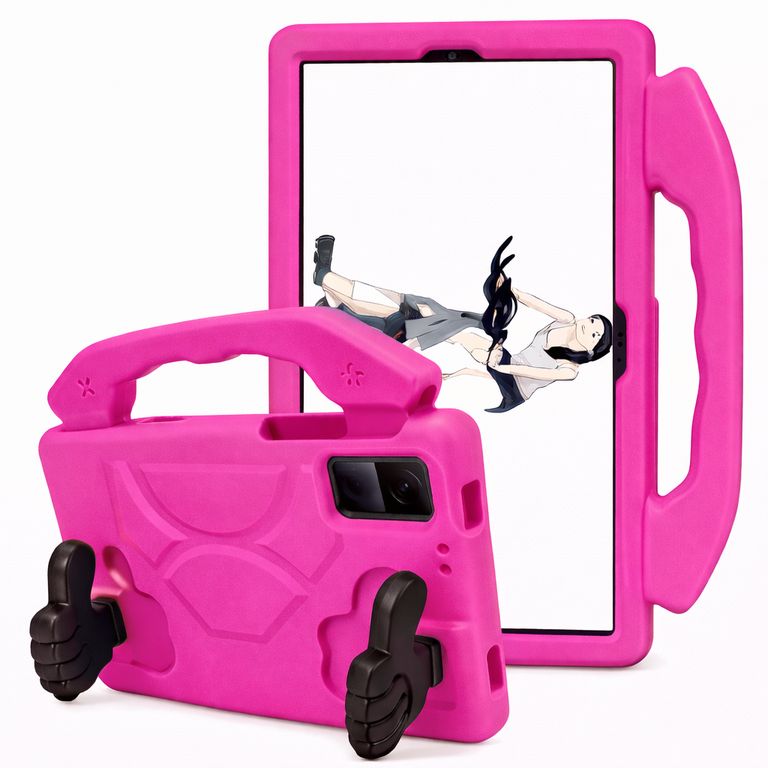 FUNDA OKEY ANTISHOCK TABLET LENOVO M11 FUCSIA