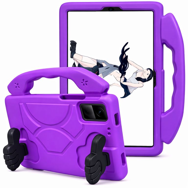 FUNDA OKEY ANTISHOCK TABLET LENOVO M11 MORADO