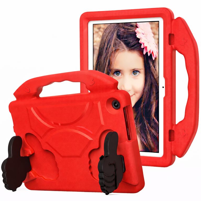 FUNDA OKEY ANTISHOCK TABLET LENOVO M10 306 HD ROJO