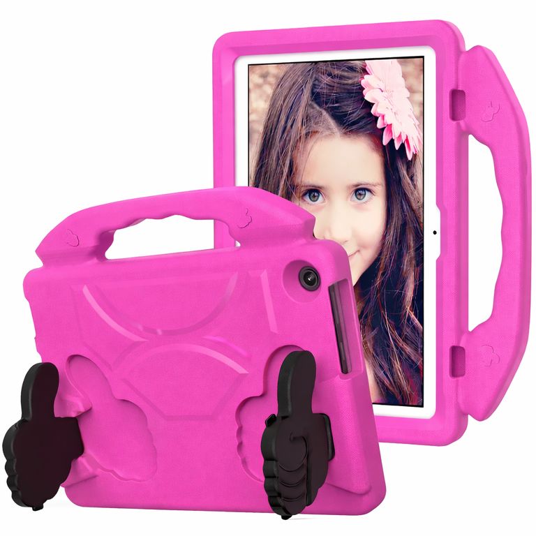 FUNDA OKEY ANTISHOCK TABLET IPAD 9.7 FUCSIA