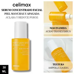 CELIMAX - Serum Concentrado Facial Piel Manchas y Apagada - Pore+Dark Spot Brightening Seum 30ml