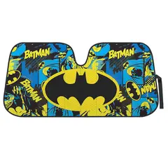 GENERICO - Parasol Protector Frontal Modelo BATMAN Universal Multicolor