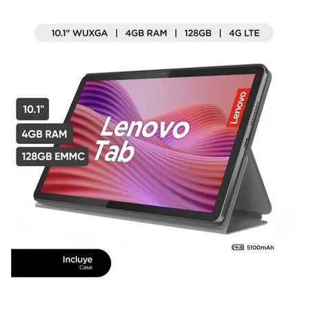 TABLET TAB TB311XU CON CHIP / 4GB RAM / 128 GB + FOLIO CASE