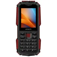 UNNECTO - Celular Bolt F1R 128MB ROM 48 MB RAM - Dual Sim - Rojo