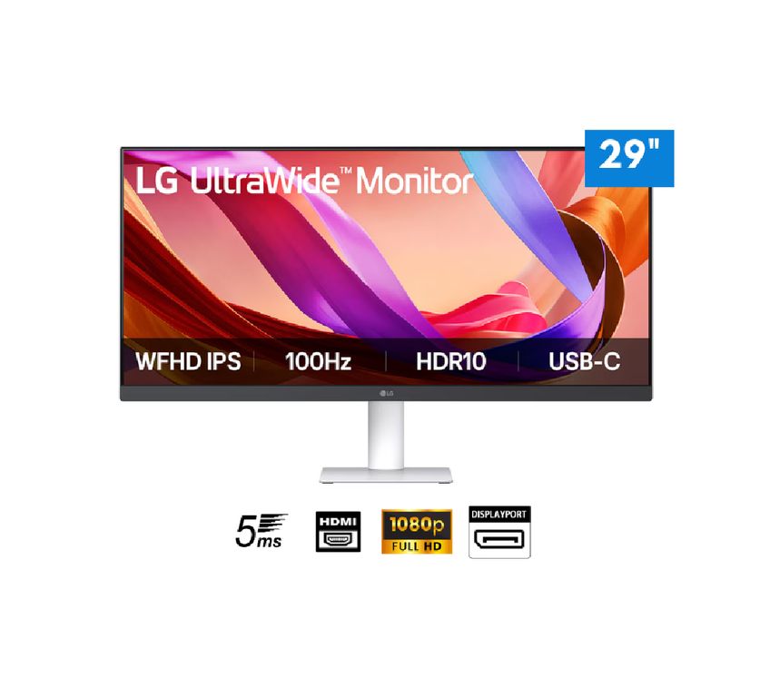 MONITOR ULTRAWIDE 29U531A-W WFHD IPS 100HZ