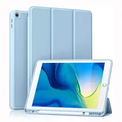 GENERICO - Funda Case Smart para iPad 10.2 7ma/8va/9na Generación - Celeste