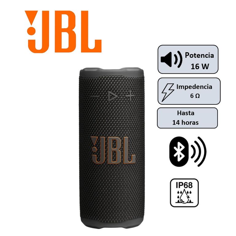 PARLANTE PORTABLE GRIP NEGRO