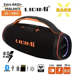 LIDIMI - Parlante Portátil LD-S853 80W