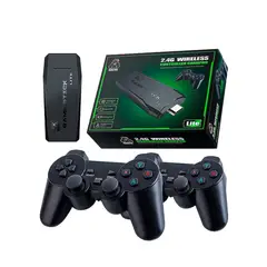 GENERICO - Consola Game Retro Mando 2.4 G 4k Para Video Juegos Tv 64g