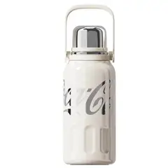 GERM - Termo Deportivo Premium Coca-Cola x 800 ml / 27 Oz Blanco