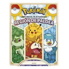 MONTENA - POKEMON LIBRO ACTIVIDADES PALDEA - Pokemon