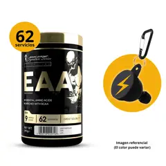 KEVIN LEVRONE - Aminoácidos Esenciales EAA 62 Servicios con portasuplementos - Sabor Fruit Punch