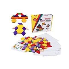 GENERICO - Tangram 125 pzas Puzzle Blocks