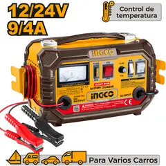 INGCO TOOLS - Cargador de Batería INGCO 12-24V CB1601
