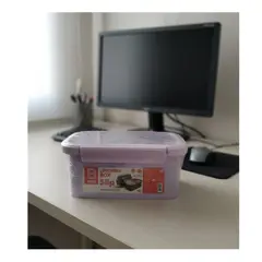 BASA - TAPER LONCHERA BOX SLIP 1100 ML MICROSAFE LILA