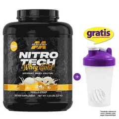 MUSCLETECH - NITRO TECH WHEY PROTEIN 2.27 KG PROTEINA VAINILLA CREAM